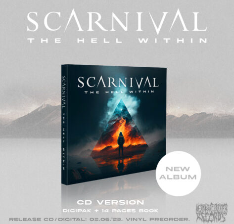 CD Digipak | Scarnival – The Hell Within (Preoder only via https://kkr.es/scarnival)